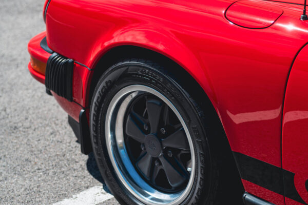 Red Porsche Carrera Light Restoration