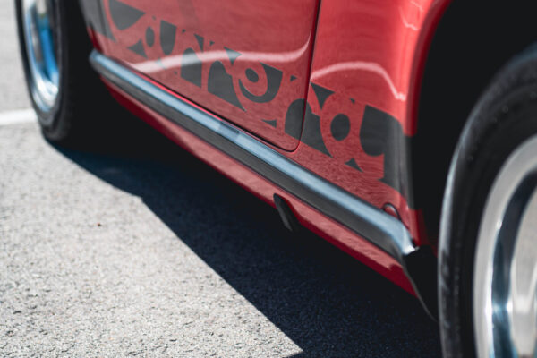 Red Porsche Carrera Light Restoration