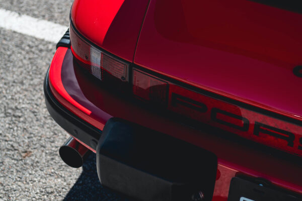 Red Porsche Carrera Light Restoration