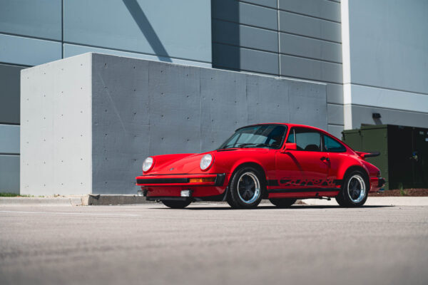 Red Porsche Carrera Light Restoration
