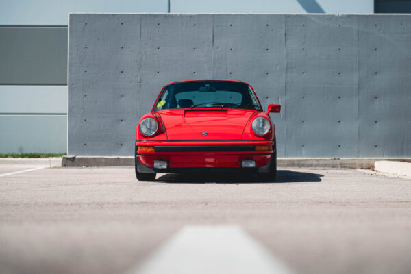 Red Porsche Carrera Light Restoration