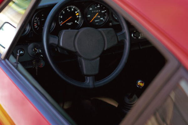 Red Porsche Carrera Light Restoration