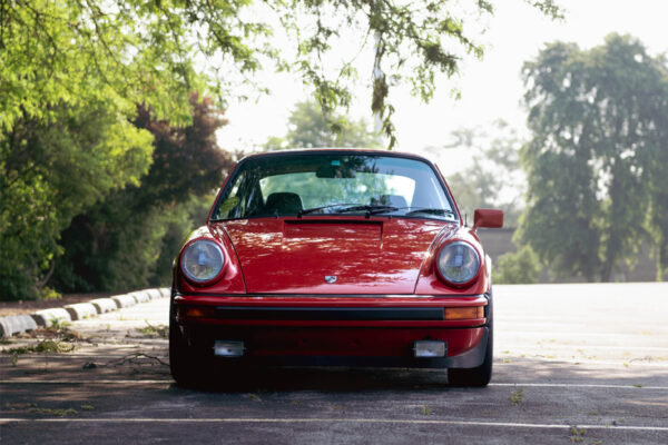 Red Porsche Carrera Light Restoration