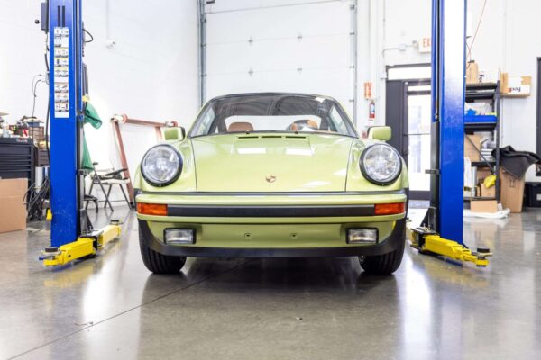 1978 Light Green Porsche 930 OEM Restoration