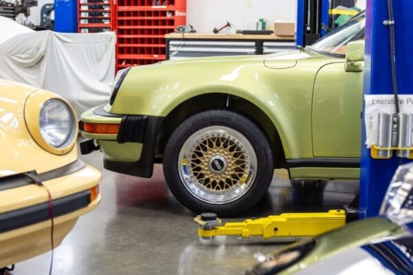 1978 Light Green Porsche 930 OEM Restoration