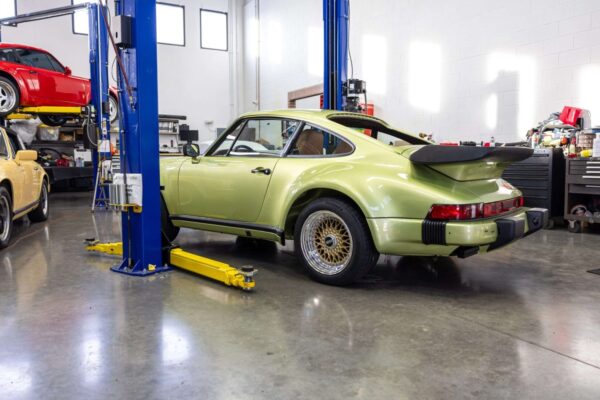 1978 Light Green Porsche 930 OEM Restoration