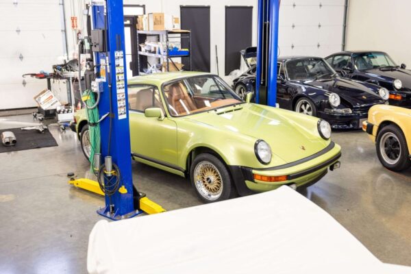1978 Light Green Porsche 930 OEM Restoration