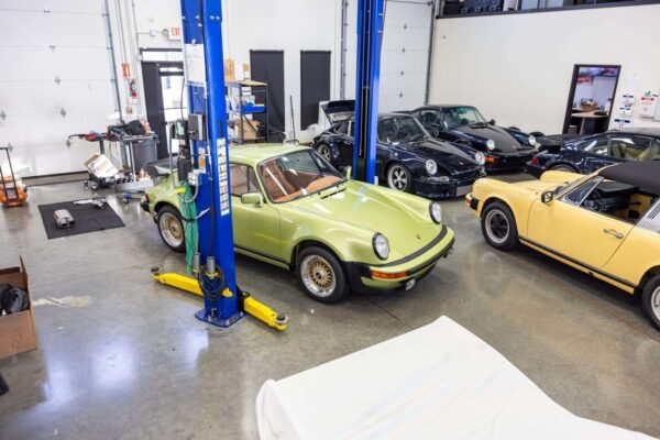 1978 Light Green Porsche 930 OEM Restoration