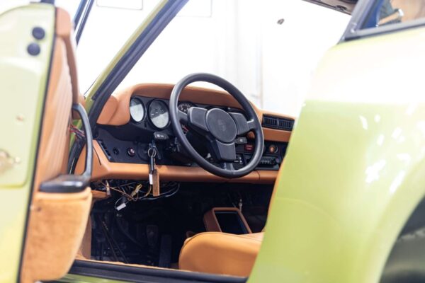 1978 Light Green Porsche 930 OEM Restoration