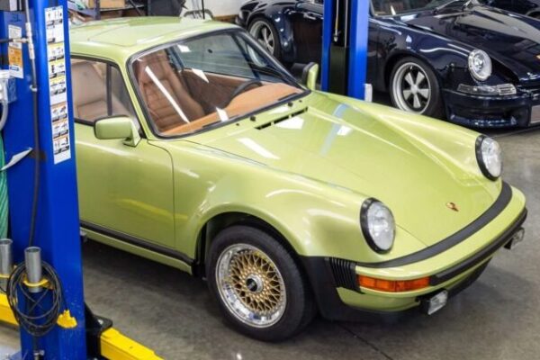 1978 Light Green Porsche 930 OEM Restoration