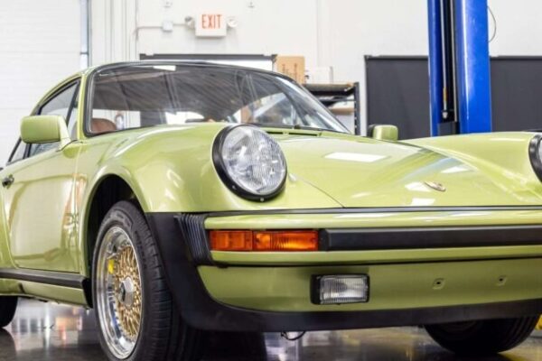 1978 Light Green Porsche 930 OEM Restoration