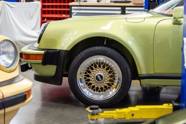 1978 Light Green Porsche 930 OEM Restoration