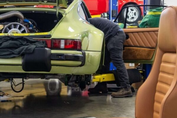 1978 Light Green Porsche 930 OEM Restoration
