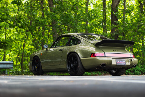 Green Porsche 964 Olsen Mod
