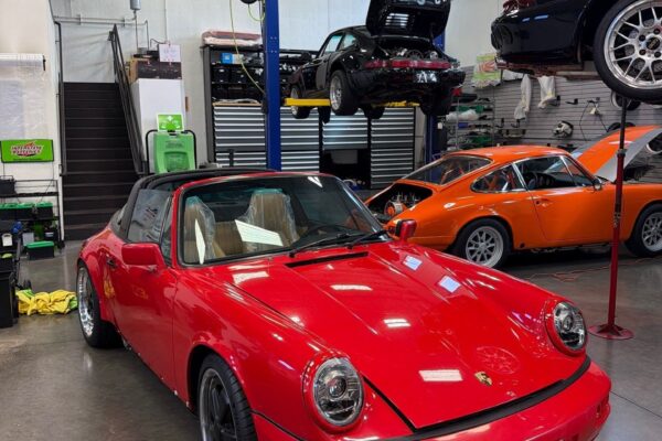 1991 Porsche 911 Carrera light restoration by Olsen Motorsports