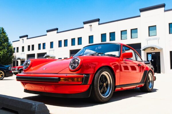 1978 Porsche 911 SC Guards Red restoration by Olsen Motorsports