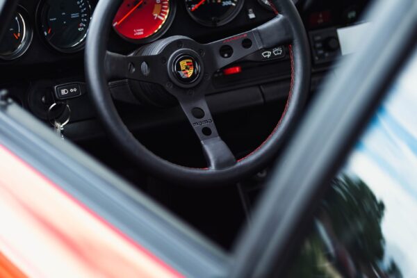 1978 Porsche 911 SC Guards Red restoration by Olsen Motorsports