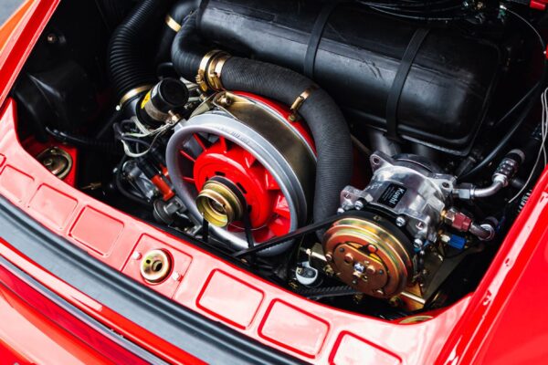 1978 Porsche 911 SC Guards Red restoration by Olsen Motorsports