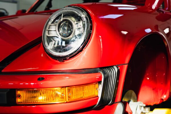 1978 Porsche 911 SC Guards Red restoration by Olsen Motorsports
